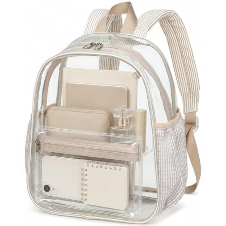 Event & Party Supply Photos - Mini Clear Backpack for Stadium Events,