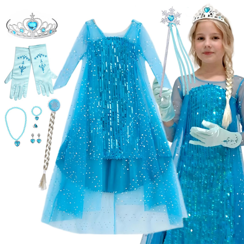 Glitter Tablecloth - Girl Stunning Princess Maxi Dress All