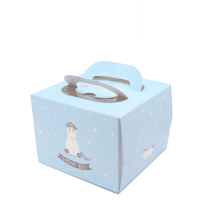Party Event Supplier - 5pcs 8inch cake box with window