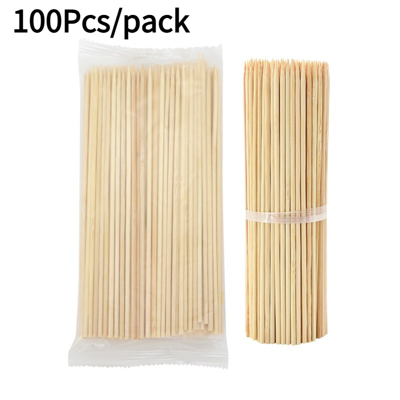 100Pcs Disposable Bamboo Skewe - đánh giá và giá Cotton Candy Cone