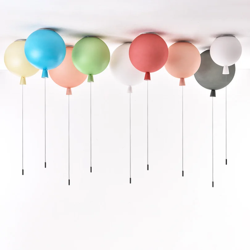 Creative Balloon Ceiling Lamp  - đánh giá và giá Led Balloon Light