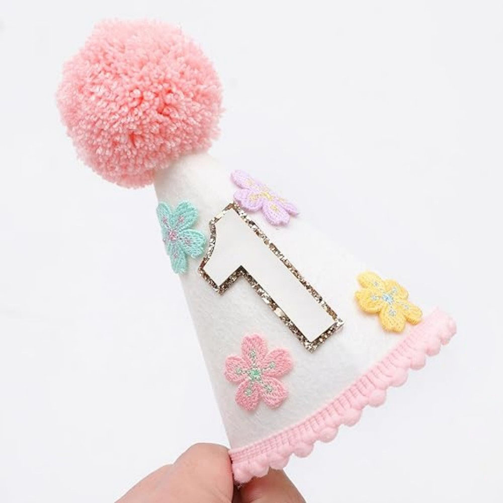 Colorful Floral Cone-Shaped Bi - đánh giá và giá Party Hat Cone