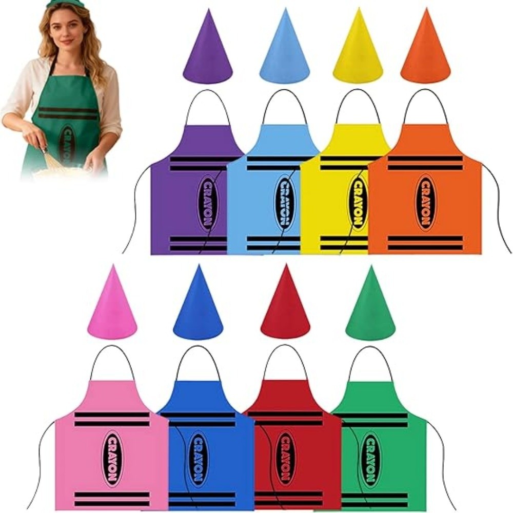 New Colorful Crayon Themed Gno - đánh giá và giá Party Hat Cone