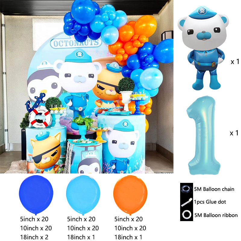 Octonauts Balloon Garland Kit  - đánh giá và giá Balloon Arch Kit
