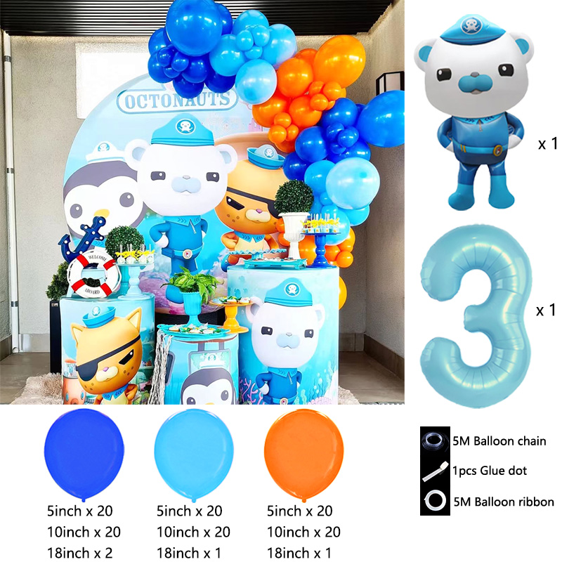 Octonauts Balloon Garland Kit  - đánh giá và giá Balloon Arch Kit