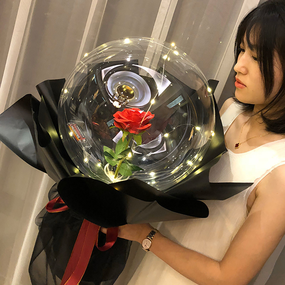 Balo Hoa Hồng Valentine Ngày B - đánh giá và giá Led Balloon Light