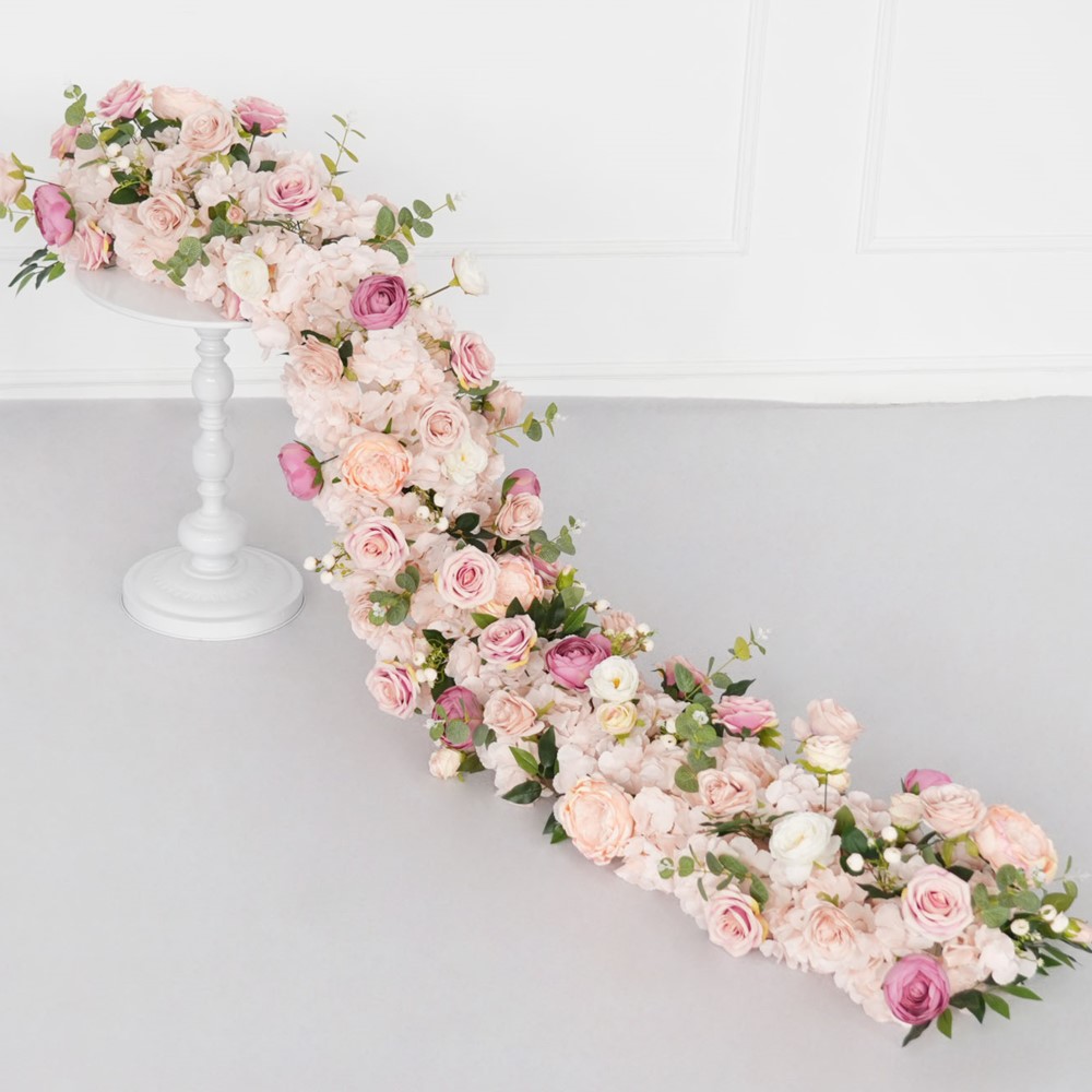Uflower 200cm Pink Rose Hydran - đánh giá và giá Flower Wall Panel