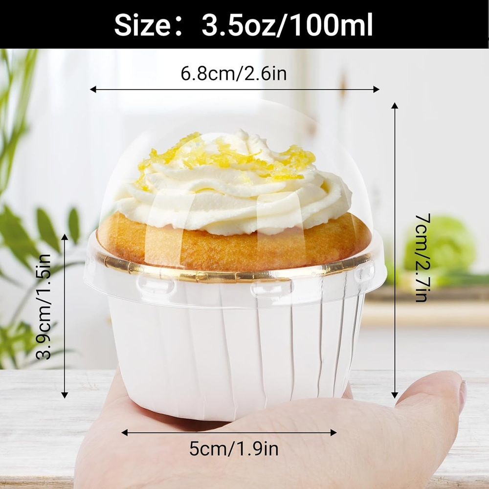 50 pcs Muffins Cup Paper Cupca - đánh giá và giá Plastic Cup 50Pcs