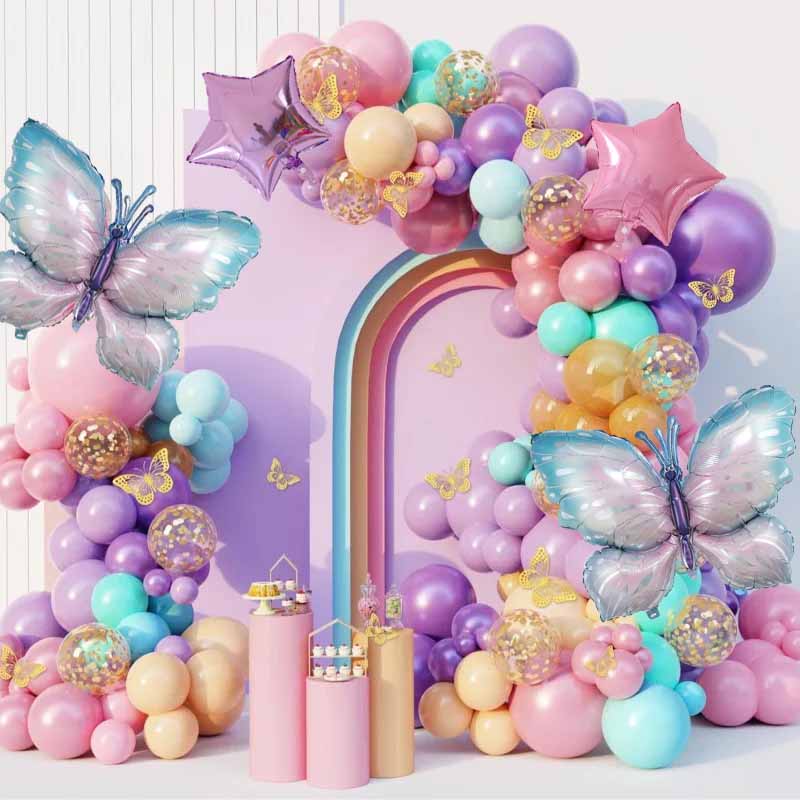 123pcs Butterfly Balloon Arch  - đánh giá và giá Balloon Arch Kit