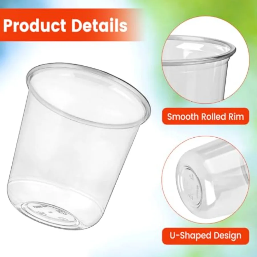 50 Pcs Round Bottom Plastic Cu - đánh giá và giá Plastic Cup 50Pcs