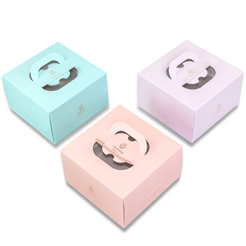 5pcs 8inch cake box with windo - đánh giá và giá Party Event Supplier