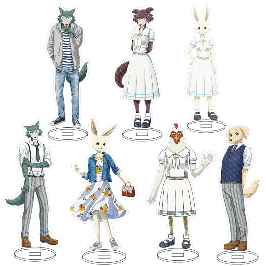 16CM Anime BEASTARS Legoshi Lo - đánh giá và giá Event Support