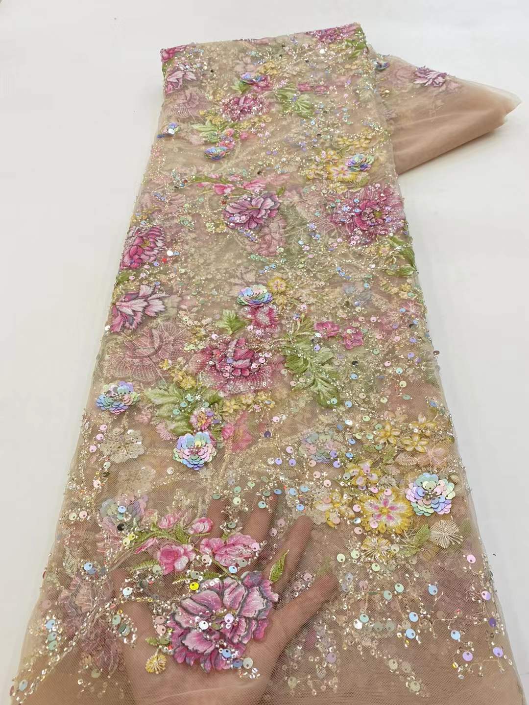 African Lace Fabric 2026 High  - đánh giá và giá Glitter Tablecloth