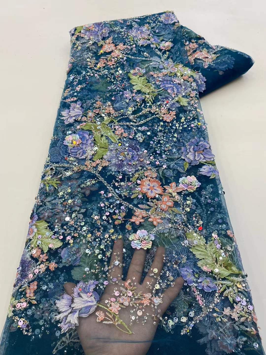 African Lace Fabric 2026 High  - đánh giá và giá Glitter Tablecloth
