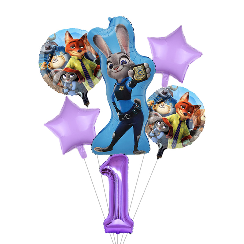 Zootopia Animal Cartoon Balloo - đánh giá và giá Balloon Arch Kit