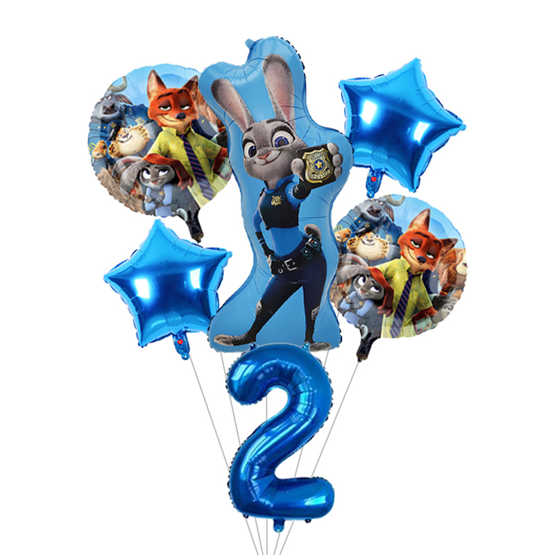 Zootopia Animal Cartoon Balloo - đánh giá và giá Balloon Arch Kit