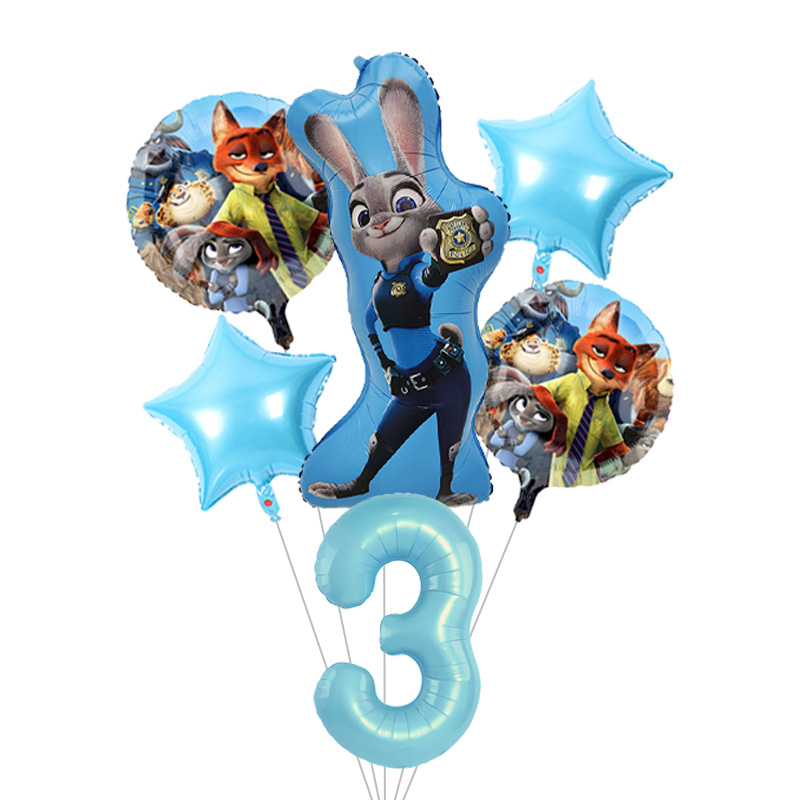 Zootopia Animal Cartoon Balloo - đánh giá và giá Balloon Arch Kit