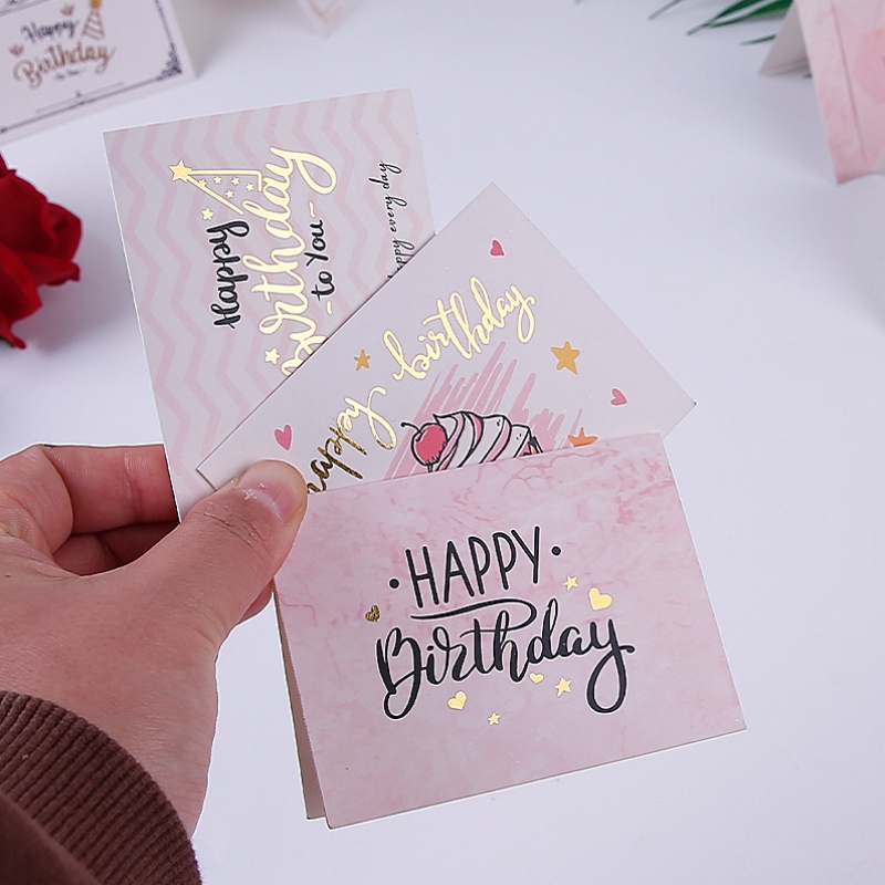100pcs Golden stamping Happy b - đánh giá và giá Party Event Supplier