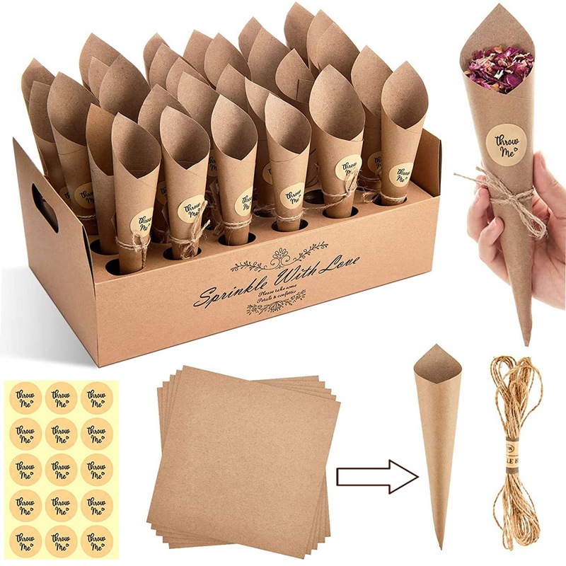 Wedding Confetti Cone Stand Bo - đánh giá và giá Cotton Candy Cone