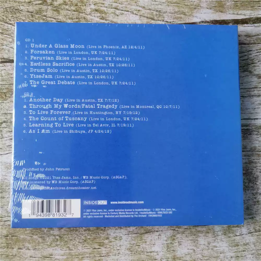 CD Dream Theater's 11th studio - đánh giá và giá Event & Party Supply