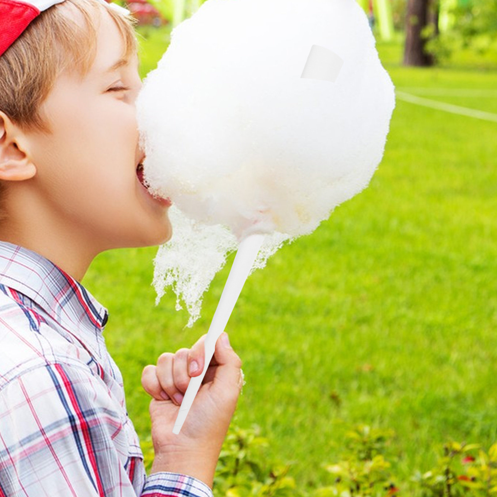 20Pcs Cotton Candy Paper Stick - đánh giá và giá Cotton Candy Cone