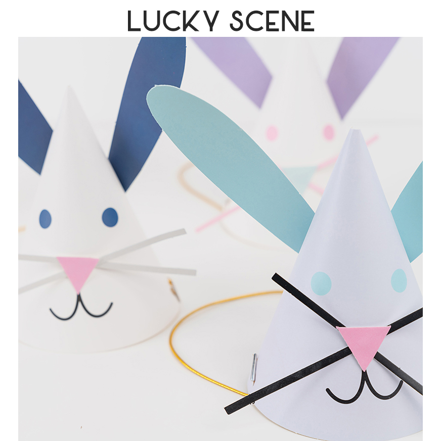 Tai Thỏ Nón Sinh Nhật Chú Thỏ  - đánh giá và giá Party Hat Cone