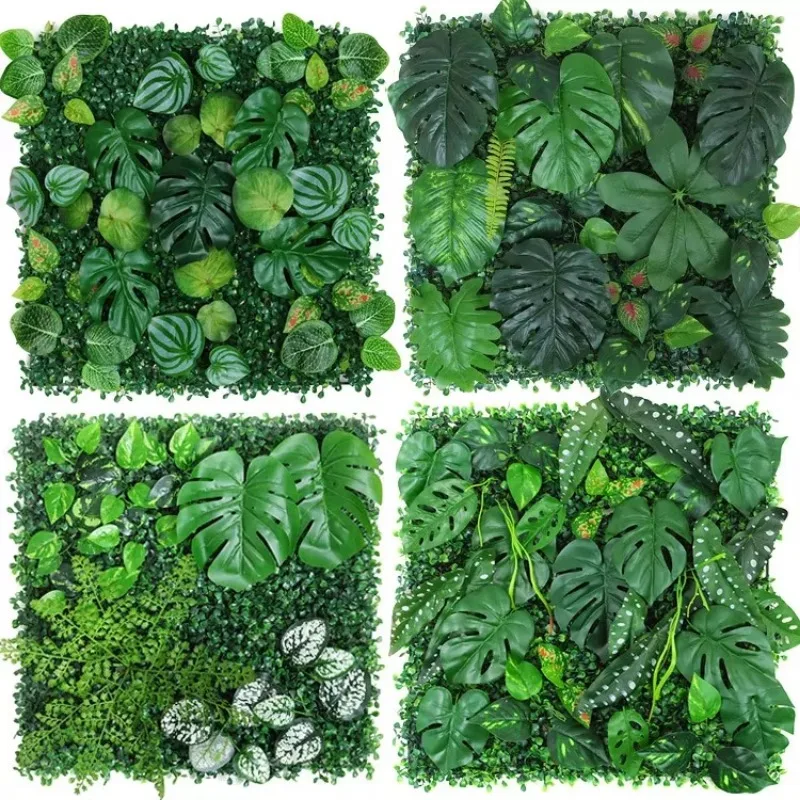 50x50cm 3d Artificial Plant Pa - đánh giá và giá Flower Wall Panel